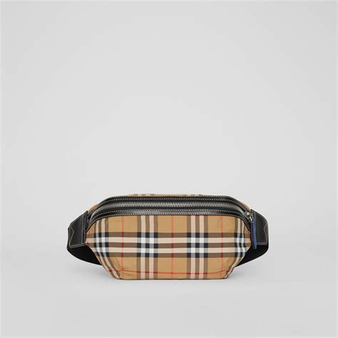 burberry medium vintage check bum bag|burberry shoulder bag vintage.